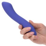 CalExotics Connect Contoured "G" Vibrator – Periwinkle, App-Controlled, Waterproof - Image 5