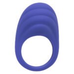 CalExotics Connect Couples Vibrating Cock Ring – Periwinkle - Image 6