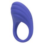 CalExotics Connect Couples Vibrating Cock Ring – Periwinkle - Image 7