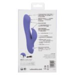 CalExotics Connect Dual Stimulator Rechargeable Vibrator – Periwinkle - Image 2