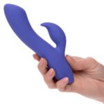 CalExotics Connect Dual Stimulator Rechargeable Vibrator – Periwinkle - Image 4