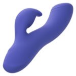 CalExotics Connect Dual Stimulator Rechargeable Vibrator – Periwinkle - Image 8