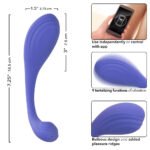 CalExotics Connect Kegel Exerciser – Periwinkle, App-Controlled, Rechargeable - Image 2