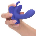 CalExotics Connect Venus Butterfly Dual-Motor Vibrator – Periwinkle - Image 5