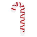 Candy Cane Dream 7.5" Glass Dildo - Image 2