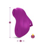 Carlee Tapping Finger Vibe -Berry - Image 5