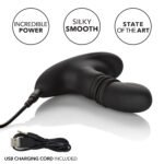 Eclipse Thrusting Rotator Probe Rechargeable Anal Vibrator – Black - Image 4