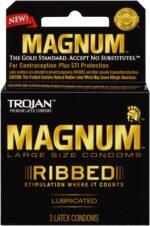 Trojan Magnum Ribbed - 3 Pack