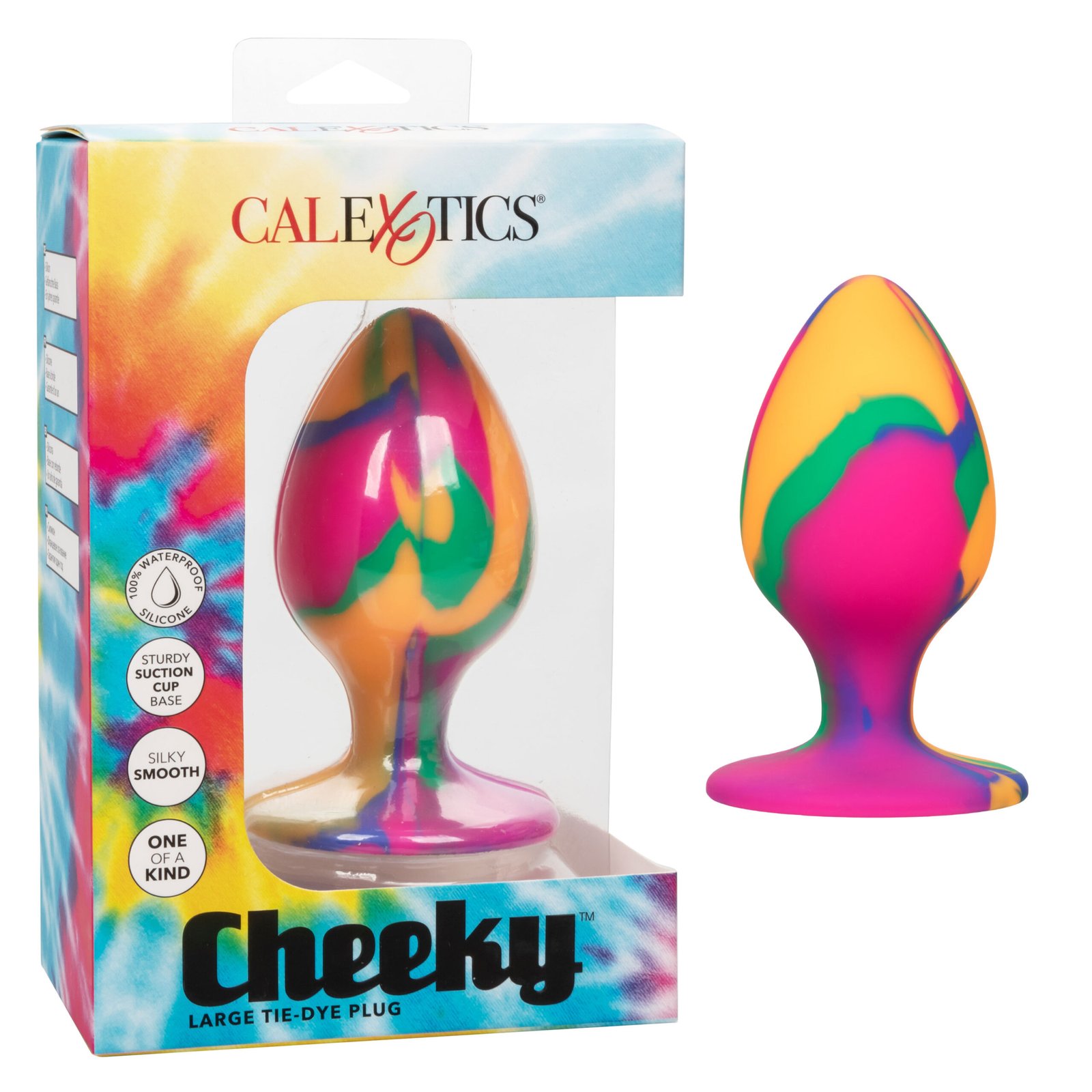 cheeky-large-tie-dye-plug Cheeky Large Tie-Dye Plug - Image 1