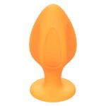 Cheeky Orange 2-Piece Anal Plug Set with Suction Cup – Body-Safe Silicone - Image 2