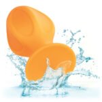 Cheeky Orange 2-Piece Anal Plug Set with Suction Cup – Body-Safe Silicone - Image 9