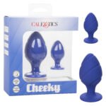 Cheeky 2-Piece Anal Plug Set – Purple - Image 4