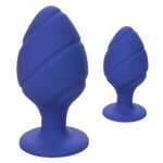 Cheeky 2-Piece Anal Plug Set – Purple - Image 6