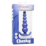 Cheeky X-6 Beads Anal Plug – Blue - Image 2