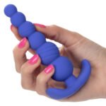 Cheeky X-6 Beads Anal Plug – Blue - Image 6