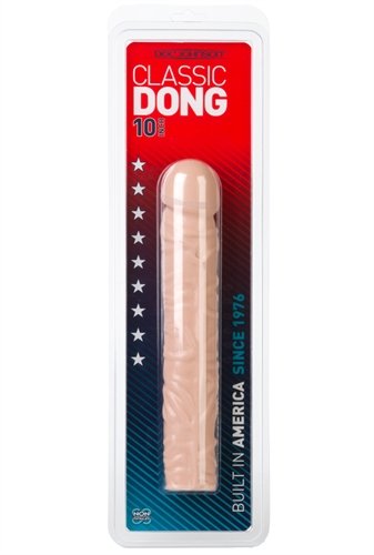 classic-dong-10-inch-white Classic Dong 10 Inch - White - Image 1