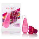 Clit Kisser Flickering Vibrating Bullet with Tongue Sleeve – Pink - Image 5