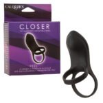 Closer Intimate Rechargeable Vibrating Cock Ring – Black - Image 2