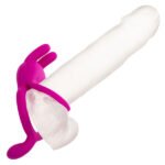 Closer Intimate Rechargeable Ring Touch Vibrating Cock Ring – Pink - Image 4