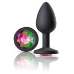 Cloud 9 Novelties Gems Jeweled Silicone Anal Plug - Small - Image 2