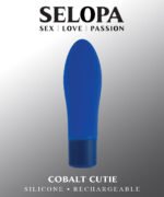 Cobalt Cutie Blue Rechargeable Vibrating Bullet - Image 5