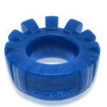 Cock-Lug Lugged Cockring - Marine Blue - Image 2