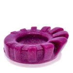 Cock-Lug Lugged Cockring - Plum - Image 4