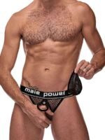 Cock Pit Net Cock Ring Jock - S/ M - Black - Image 4