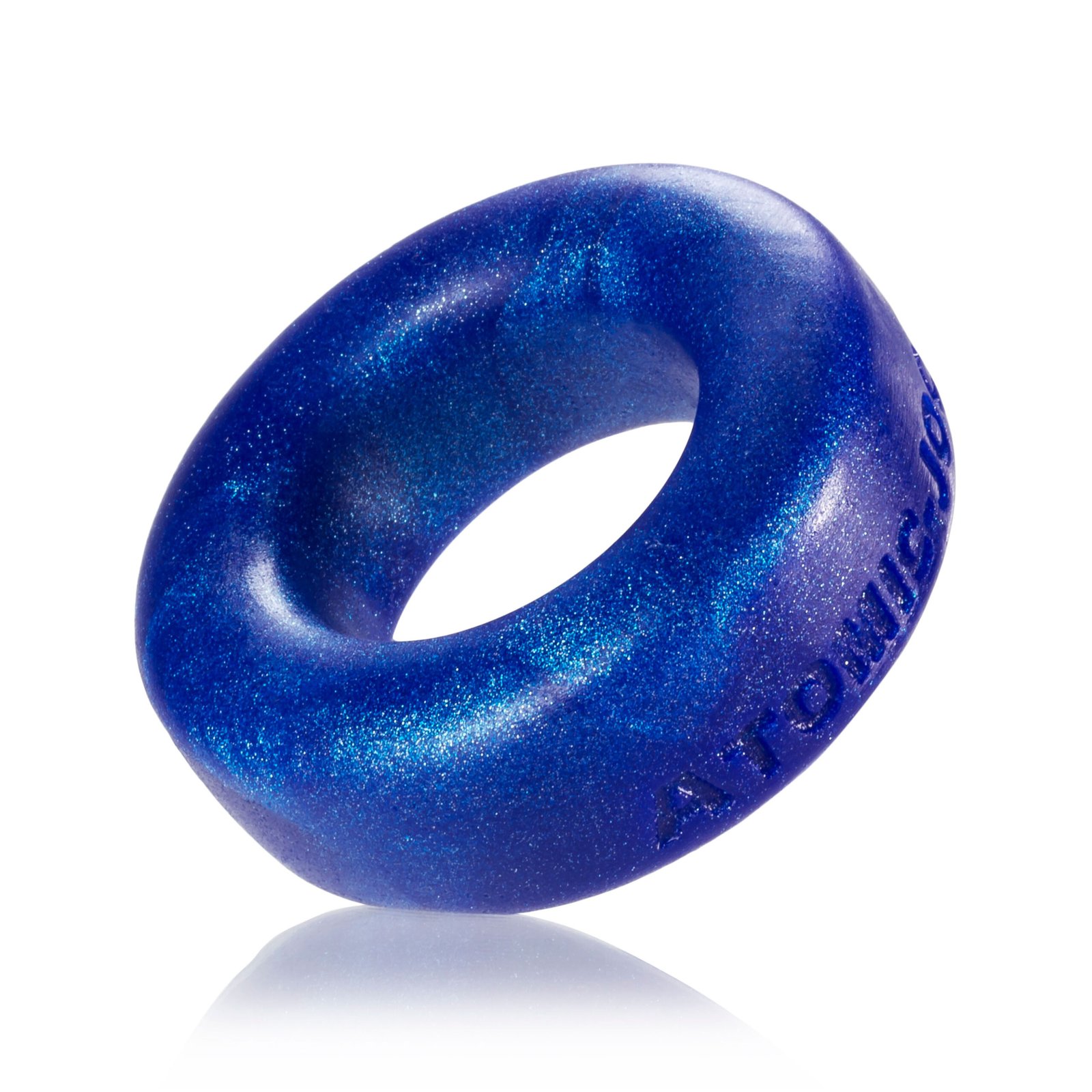 cock-t-comfort-cockring-by-atomic-jock-silicone-smoosh-blueballs Cock T Comfort Cockring by Atomic Jock Silicone Smoosh - Blueballs - Image 1