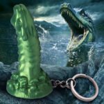 Cockness Monster Keychain - Green - Image 4