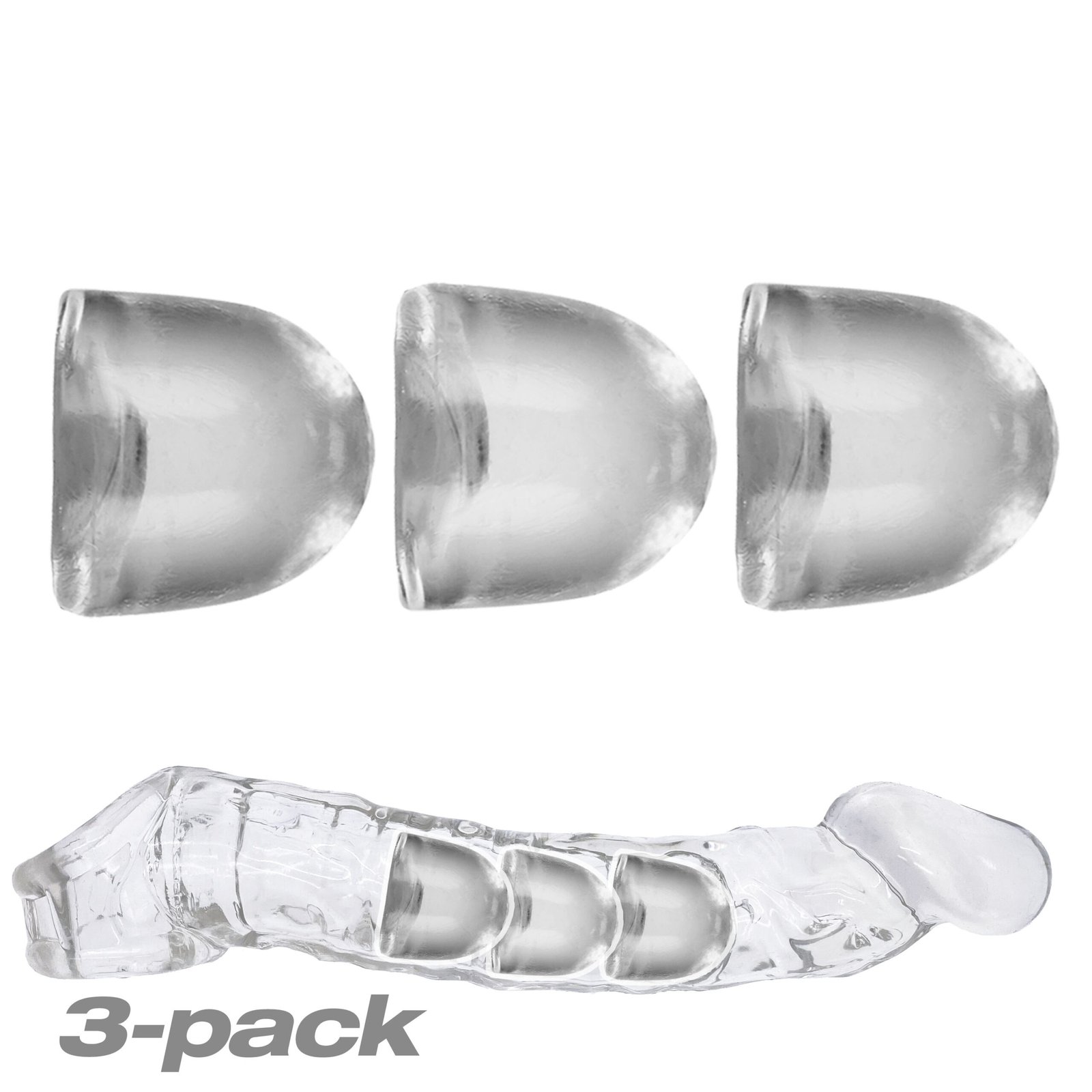 cocksheath-adjustfit-3-pack-bullet-inserts Cocksheath Adjustfit 3 Pack Bullet Inserts - Image 1