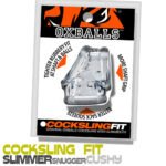 Cocksling Fit Clear Cock Ring – TPE - Image 2