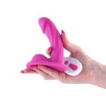 Colours Curve Vibrating 5" Dildo - Pink - Image 4