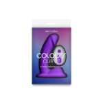Colours Curve Vibrating 5" Dildo - Purple - Image 2
