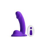 Colours Curve Vibrating 5" Dildo - Purple - Image 3