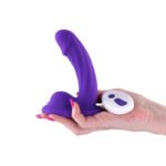 Colours Curve Vibrating 5" Dildo - Purple - Image 4