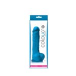 Colours Pleasures - 5 Inch Dildo - Blue - Image 2