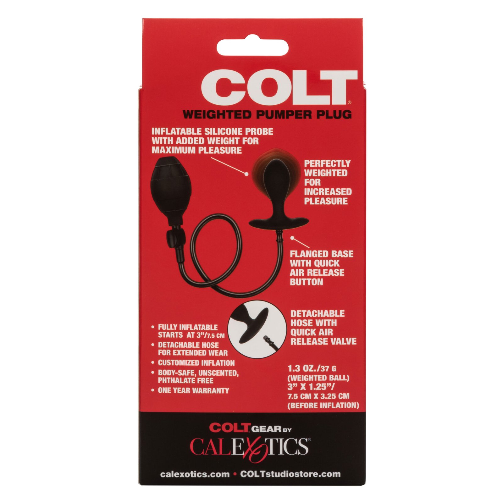 colt-weighted-pumper-plug Colt Weighted Pumper Plug - Image 1