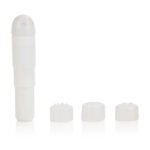 Compact Waterproof Personal Travel Massager With 4 Tips - White - Image 2