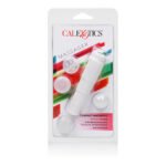 Compact Waterproof Personal Travel Massager With 4 Tips - White - Image 4