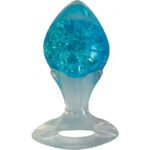 Joy Gems Sapphire Anal Plug – Body-Safe Silicone – Blue - Image 2