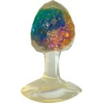 Joy Gems Topaz Cotton Candy Anal Plug – Body-Safe Silicone - Image 2
