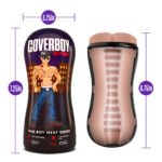 Coverboy - Bad Boy Next Door - Self Lubricating Stroker - Beige - Image 6