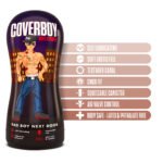 Coverboy - Bad Boy Next Door - Self Lubricating Stroker - Beige - Image 7