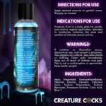Creature Cum Blue Water-Based Lubricant 4oz - Image 2