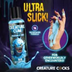 Creature Cum Blue Water-Based Lubricant 4oz - Image 4