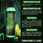 Creature Cum Green Water-Based Lubricant 8oz - Image 2