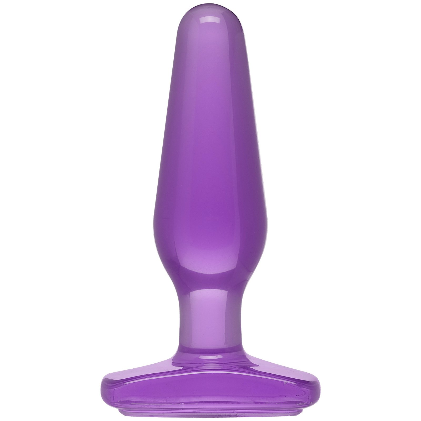 crystal-jellies-butt-plug-medium-purple Crystal Jellies Butt Plug - Medium - Purple - Image 1