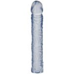 Crystal Jellies Classic Dong 10 Inch - Clear - Image 2