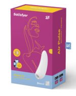 Satisfyer Curvy 1 Plus Rechargeable App-Controlled Vibrator – White - Image 7
